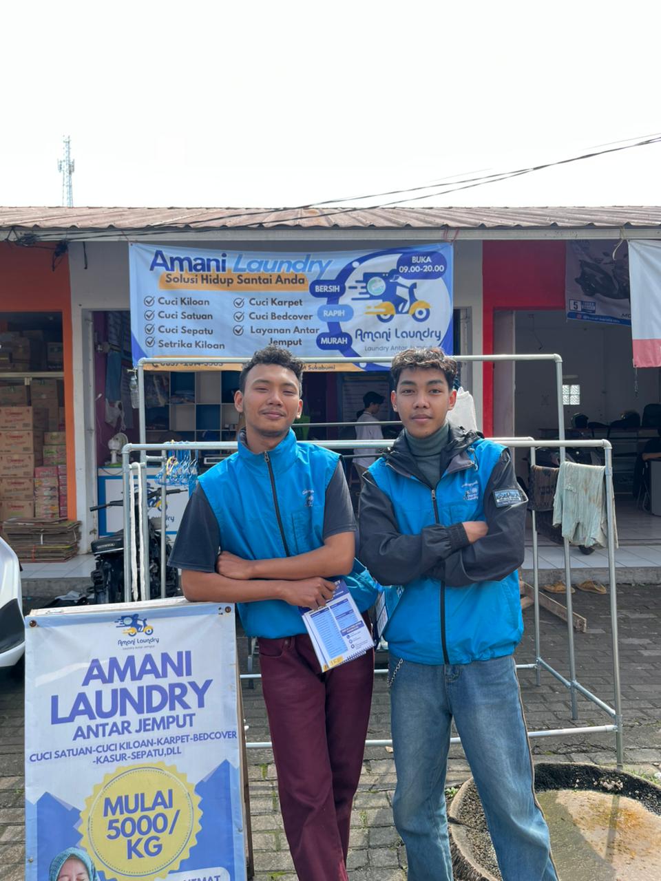 amani laundry cisaat sukabumi