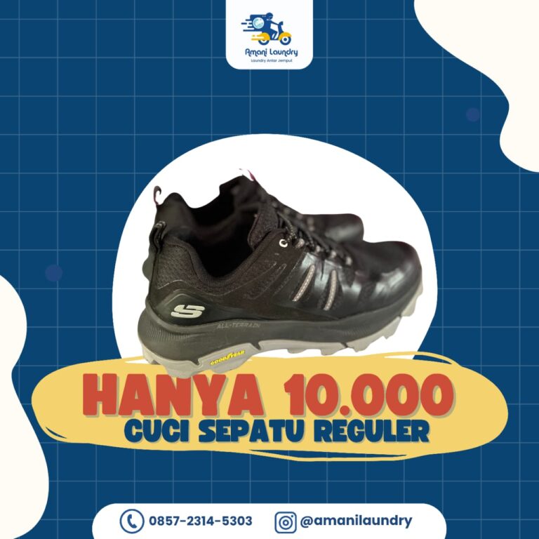 Laundry Cuci sepatu Sukabumi murah